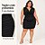 Vestido Gola Boba Vermelho Plus Size - Imagem 7