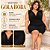 Vestido Gola Boba Marrom Plus Size - Imagem 5