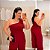 Macacão Nula Elis Vermelho Plus Size - Imagem 1