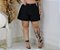 Short Jeans FF Grace Preto Plus Size - Imagem 1