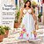 Vestido Capri Estampa Listra Azul Plus Size - Imagem 5