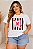 T shirt Estampa Caranguejo Off Plus Size - Imagem 1
