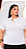 Blusa Viviana Branca Plus Size - Imagem 1