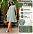 Vestido Barrado Juci Preto Plus Size - Imagem 2