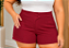 Short Alfaiataria Angêla Cereja Plus Size - Imagem 1