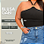 Blusa Gola Gabi Branca Plus Size - Imagem 3