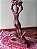 Escultura assinada M.Grosmann mulher na flor de lotus - Imagem 9