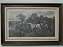 Quadro Gravura americana caça à raposa J.F.Herring 1795/1865 - Imagem 1