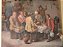 Quadro Gravura austríaca David Teniers 1610/1690 Taberna - Imagem 2
