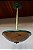 Lustre Italiano em Pedra Alabastro Metal dourado anos 1960 - Imagem 2