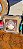 Mini Quadro Europeu pintura de Damas em trajes típicos - Imagem 5