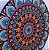 Mandala Pontilhismo 80cm - Imagem 2