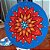 Mandala pintada 35cm - Imagem 2