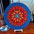 Mandala pintada 35cm - Imagem 4