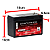 Bateria Selada Vrla 12v 7,2ah Unipower - Imagem 3