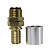 Conexão Terminal Mangueira Aluminio 3/4"NPT - Imagem 2