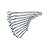 Chave Combinada Jg 6a22mm C/10pcs Ac Nove54 - Imagem 2
