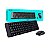 KIT Teclado E Mouse Sem Fio Mk220 Preto Logitech - Imagem 1