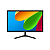 Monitor 19" Preto Led Bm19k4hvw Bluecase - 75hz - Imagem 2