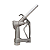 Bico de Abastecimento Manual 3/4 NPT 3/4 70l/min Vilubri - Imagem 1