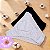 Kit com 2 Tangas Altas com Rendinha 100% Algodão Elástico Embutido - Imagem 2