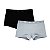 Kit com 2 Calcinhas Boxer Feminina Algodão com Elastano - Imagem 3