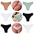 Kit com 6 Tangas Maya Cotton Canelado - Imagem 4