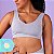 Top Fitness de Algodão com forro - Imagem 1