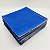 Sachê Laminado Azul 70x70mm – Kit com 3.000 unid. Segurança e Elegância para Seu Produto - Imagem 1