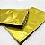 Embalagem Sachê Alumínio Dourado 70mmx120mm C/ 3000 Und - Imagem 2