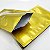 Embalagem Sachê Alumínio Dourado 70mmx120mm C/ 3000 Und - Imagem 1
