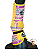 Conjunto de caneleiras dianteiras e cloches estampa amarelo boho Boots Horse - Imagem 1