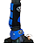 Kit caneleiras dianteiras + cloches Speed Horse azul/preto - Imagem 1