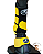 Kit caneleiras dianteiras + cloches Speed Horse amarelo/preto - Imagem 2