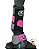 Conjunto dianteiro Speed Horse cinza/rosa - Imagem 1