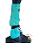 Conjunto dianteiro Boots Horse verde água - Imagem 1