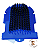 Luva de limpeza azul royal - Imagem 1