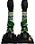 Conjunto dianteiro de caneleiras e cloches estampa verde étcnica Boots Horse - Imagem 1