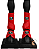 Conjunto dianteiro caneleiras e cloches vermelho Boots Horse - Imagem 1