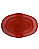 Raspadeira de silicone vermelha com brilho - Imagem 2