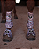 Caneleiras dianteiras e cloches Boots Horse Boho Tiffany - Imagem 1