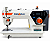 Máquina de Costura Industrial Reta Mega Mak Direct Drive H1 220v Silenciosa e Econônica - Imagem 1