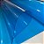 Plástico Cristal Transparente Azul turquesa 0,40mm - Imagem 1