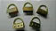 Terminal Para Chaveiro Dourado Cataforetico C/ 5Un - Imagem 1