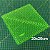 Regua de Patchwork Caixinha de Leite 20x20cm Verde (3170) - Imagem 1