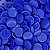 Botão Pressão Plástico 15 Azul Royal- 20 unidades - Imagem 1