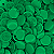 Botão Ritas 10 Verde Bandeira C/50un - Imagem 1