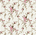 Tecido Tricoline Floral Branco - Imagem 1