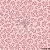 Tecido Tricoline Folhinhas Salmão Claro - Imagem 1