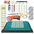 Combo Acessórios P/ Costura e Patchwork 44 Peças - Incluso Base, Cortador e Régua - Qualidade Premium - Imagem 1